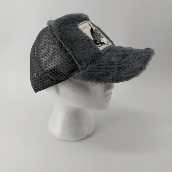 Goorin Hat Faux Fur Chilla Pilla Chill Pill Softy Mouse Chinchilla Trucker - Picture 15 of 16